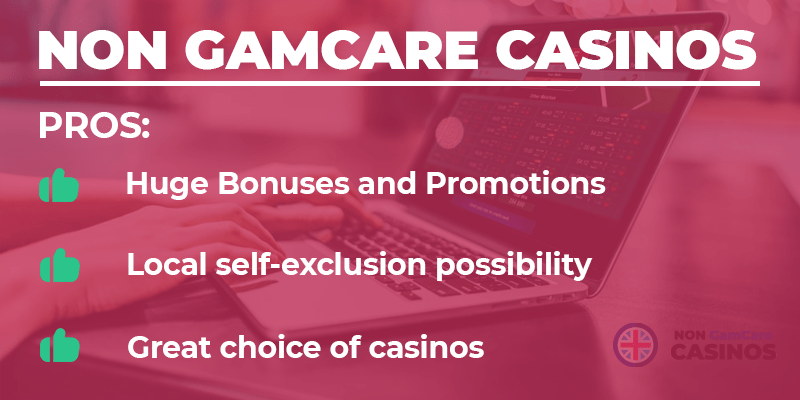 Advantages to using casino not on GamStop scheme