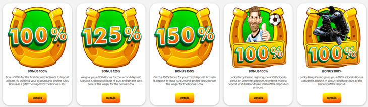 lucky barry casino deposit bonuses