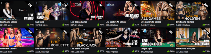 playhub sexy live dealers