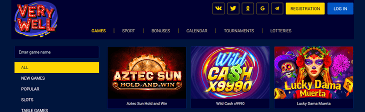 Very Well Casino Games